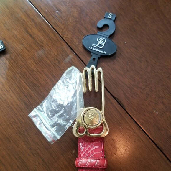 LB belt company leather belt - Picture 1 of 4